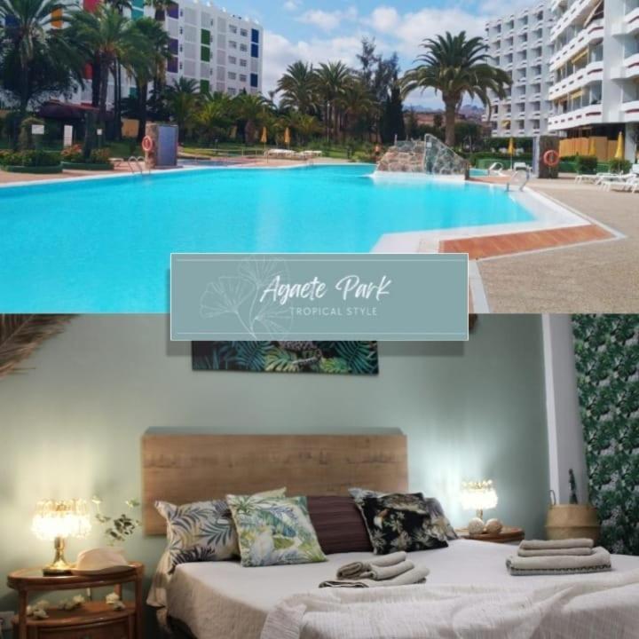 Agaete Park Tropical Style Apartment Playa del Ingles  Exterior photo